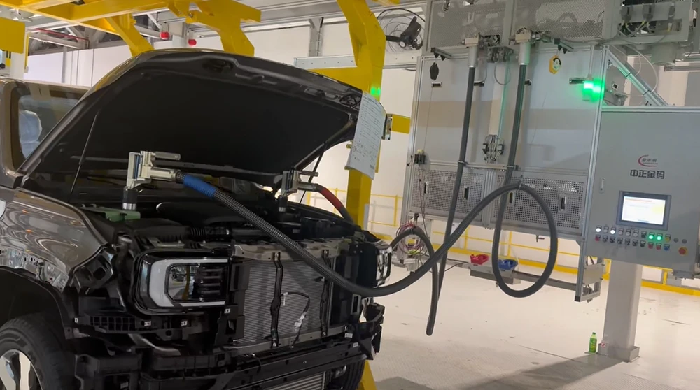 On-site Case Study 02: Automotive Antifreeze Vacuum Filling Machine On-site Case Study 02: Automotive Antifreeze Vacuum Filling Machine