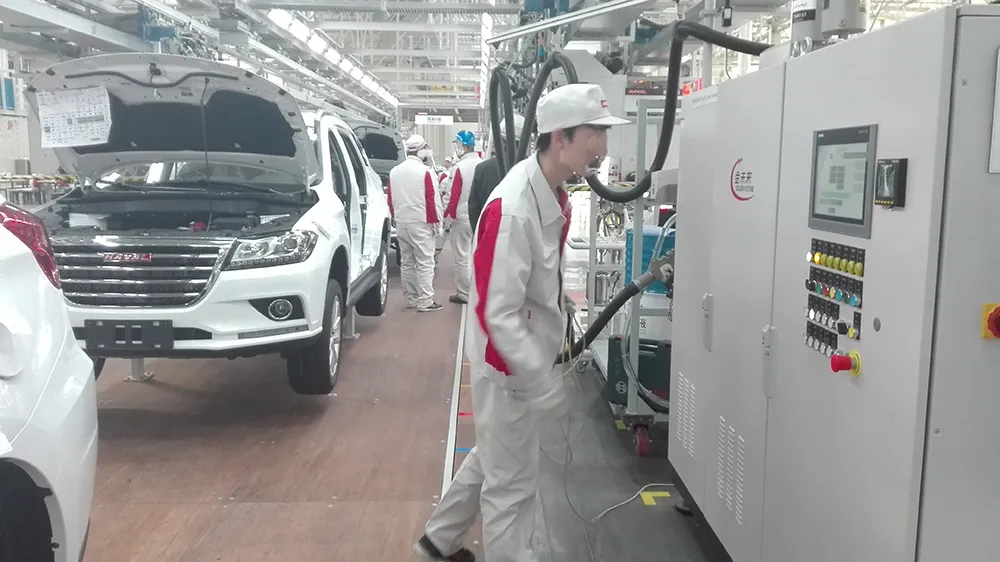 Antifreeze Vacuum Filling
